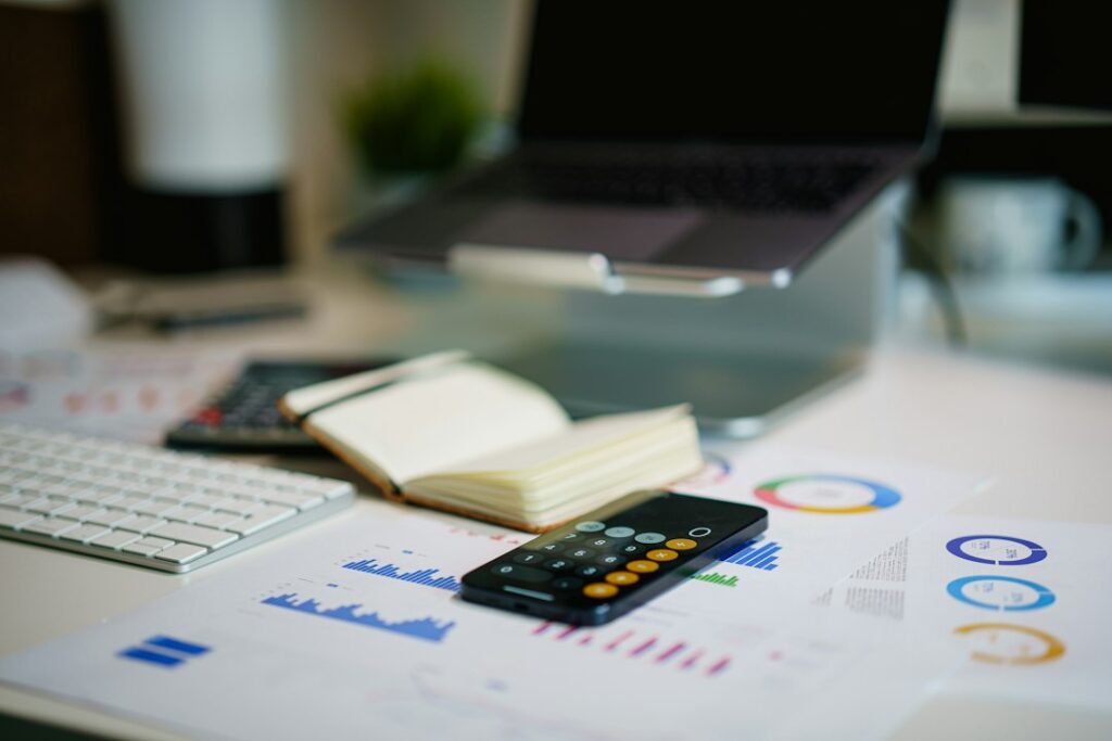 Relatório financeiro para organização de despesas